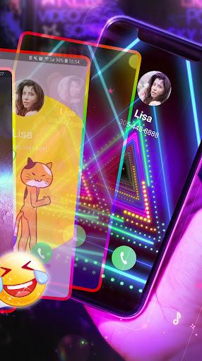 Neon Messenger for SMS - Emojis, original stickers - عکس برنامه موبایلی اندروید