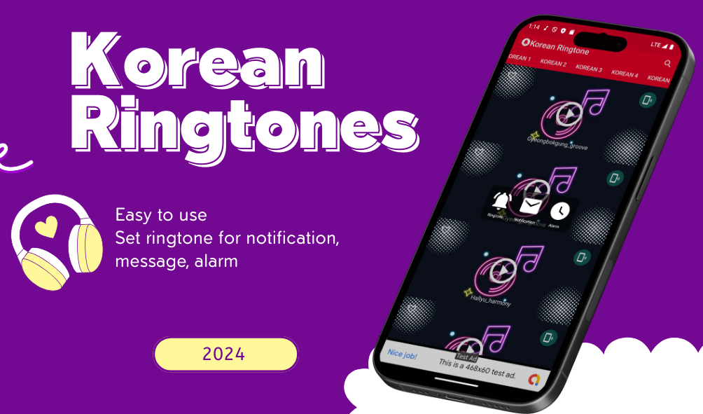 Korean Ringtone 2024 - عکس برنامه موبایلی اندروید