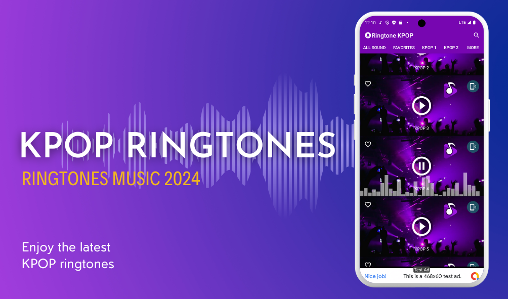 KPOP Ringtones 2024 - عکس برنامه موبایلی اندروید