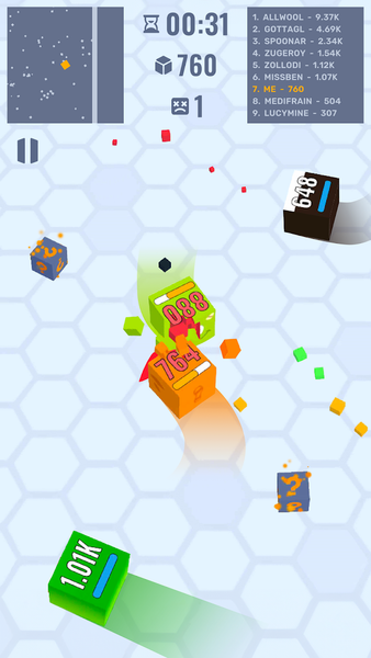 Cube Zone io - عکس بازی موبایلی اندروید