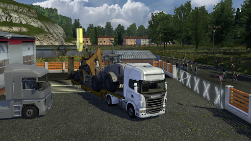 European Truck Simulator 2021 - Gameplay image of android game