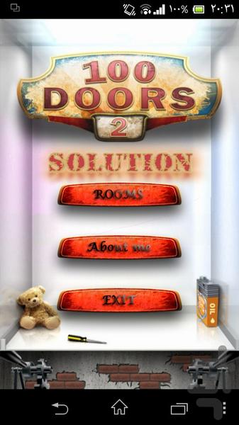 100Doors2 Solution - عکس بازی موبایلی اندروید