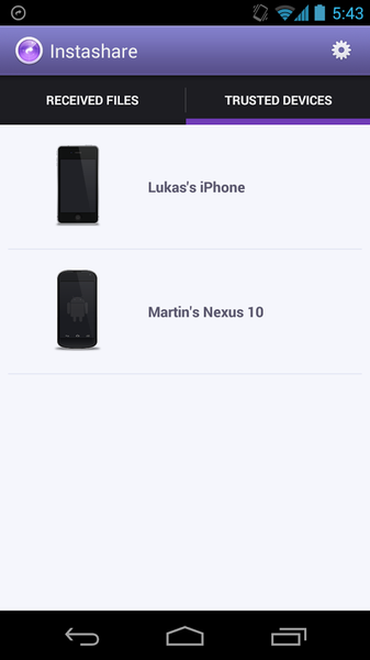 Instashare - Image screenshot of android app