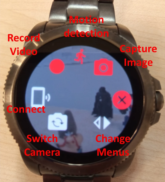 wear os camera - عکس برنامه موبایلی اندروید