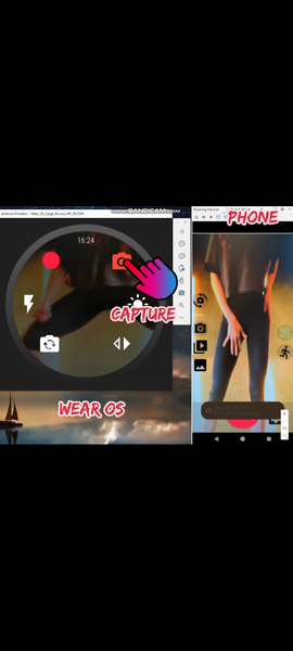 wear os camera - عکس برنامه موبایلی اندروید