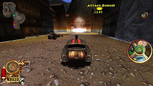 Steampunk Racing 3D - Gameplay image of android game