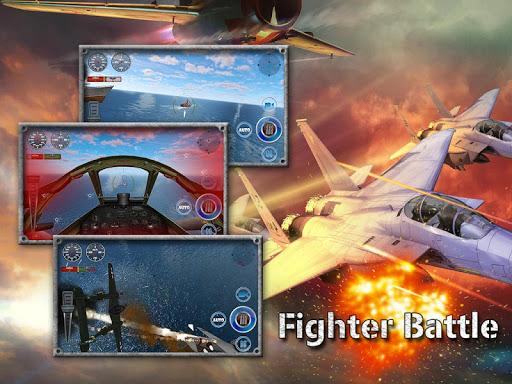 fighter air combat mania - عکس بازی موبایلی اندروید