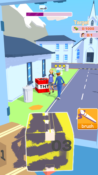 Awful Delivery - Gameplay image of android game