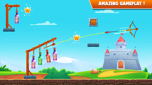 Archery Bottle Shoot - Gameplay image of android game