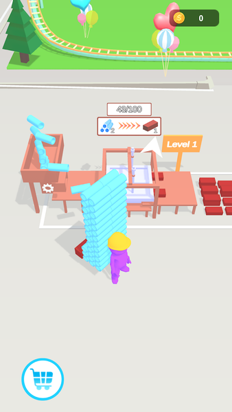 Coaster Land - عکس بازی موبایلی اندروید