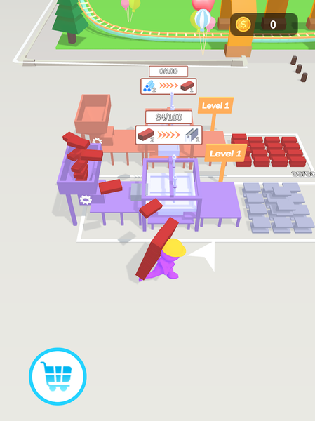 Coaster Land - عکس بازی موبایلی اندروید