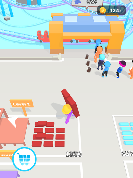 Coaster Land - عکس بازی موبایلی اندروید