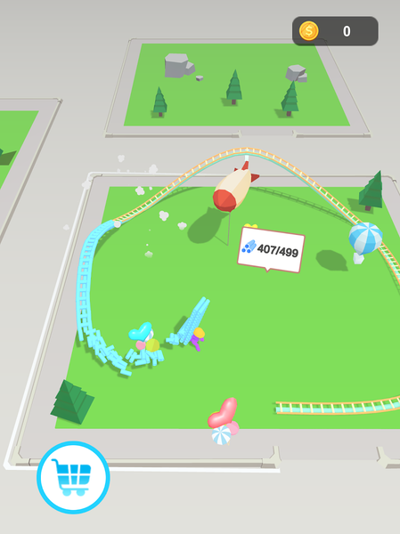 Coaster Land - عکس بازی موبایلی اندروید