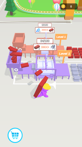 Coaster Land - عکس بازی موبایلی اندروید