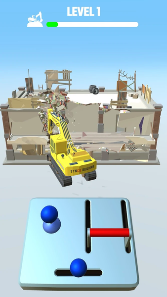 Demolition Sim - Gameplay image of android game