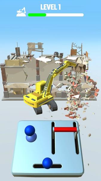 Demolition Sim - Gameplay image of android game