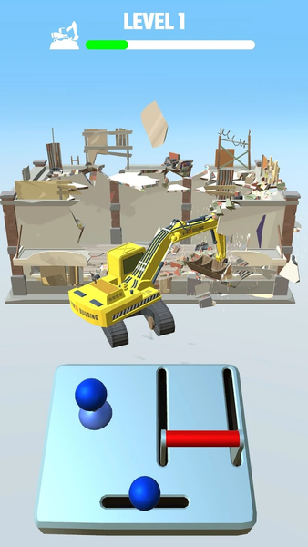 Demolition Sim - Gameplay image of android game