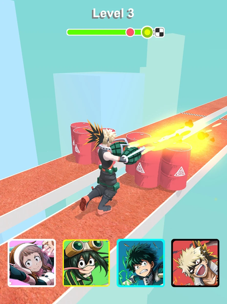 My Hero Run - عکس بازی موبایلی اندروید