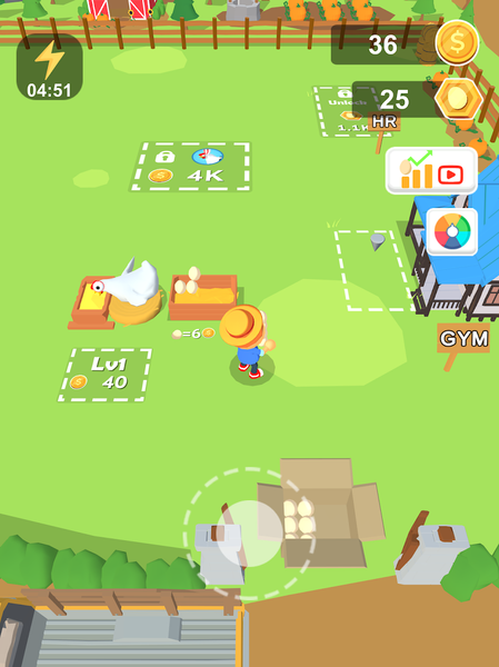 Egg Farm Tycoon - عکس بازی موبایلی اندروید