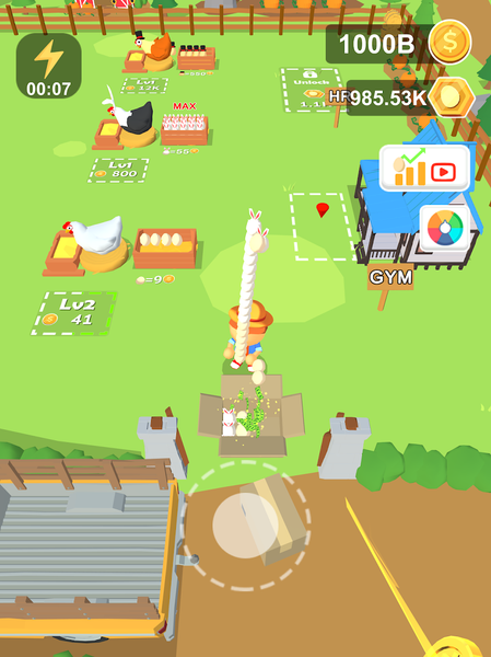 Egg Farm Tycoon - عکس بازی موبایلی اندروید