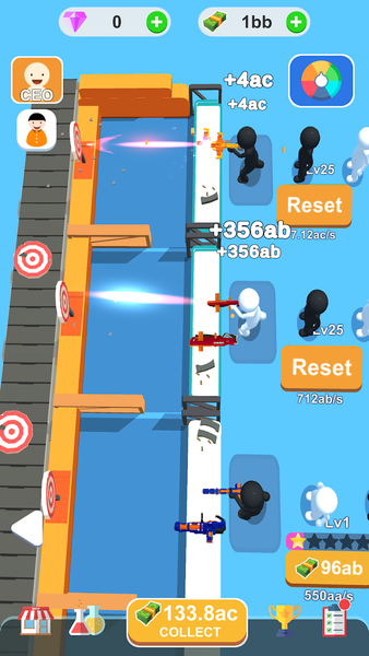 Shooting Range Inc - Gameplay image of android game