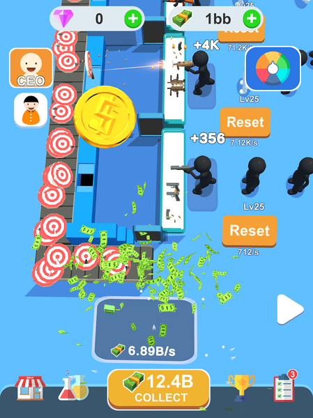 Shooting Range Inc - Gameplay image of android game