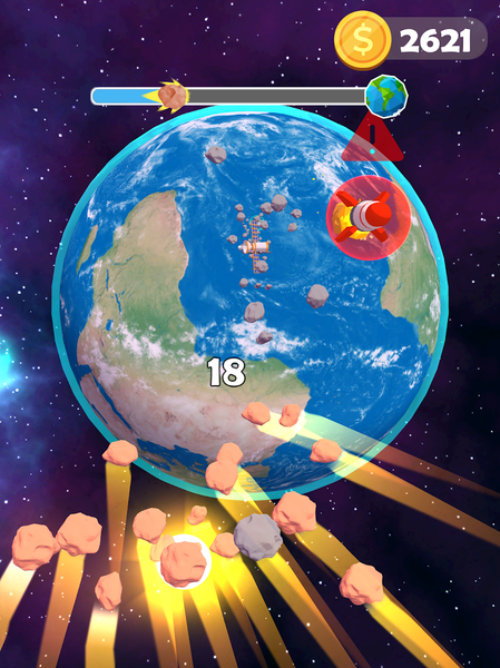 Meteorite Runner - عکس بازی موبایلی اندروید