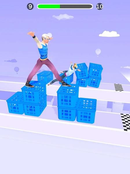 Milk Crate Challenging - Gameplay image of android game