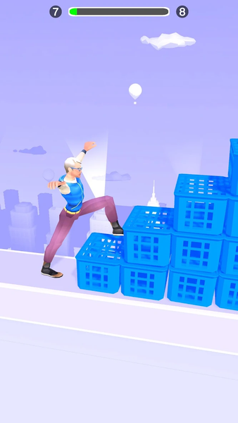 Milk Crate Challenging - Gameplay image of android game