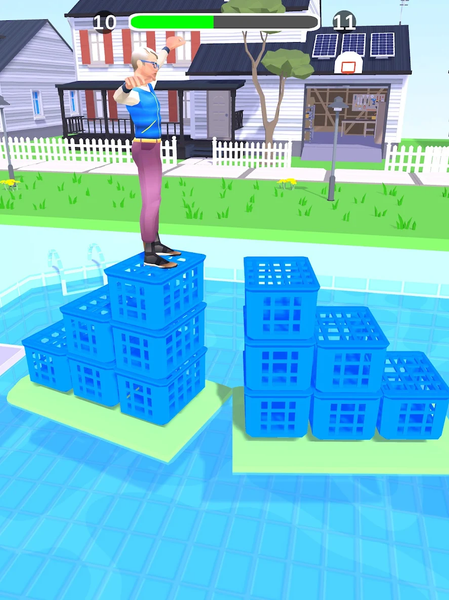 Milk Crate Challenging - Gameplay image of android game