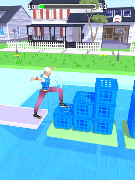 Milk Crate Challenging - Gameplay image of android game