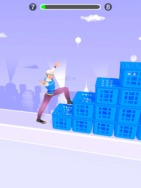 Milk Crate Challenging - Gameplay image of android game
