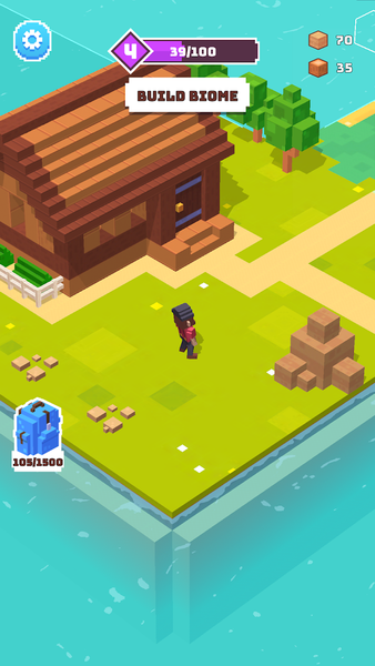 Craft Valley - Building Game - Gameplay image of android game