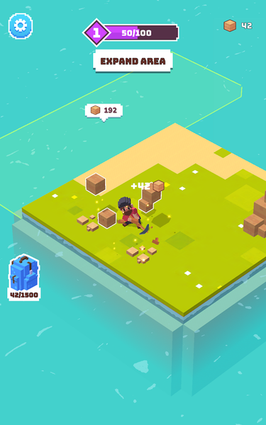 Craft Valley - Building Game - Gameplay image of android game