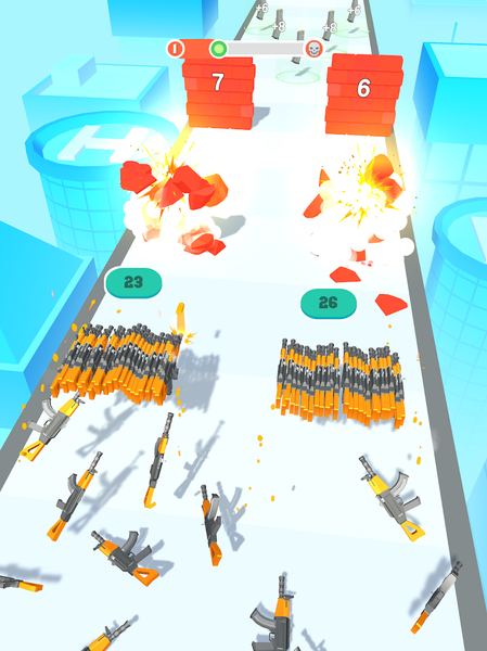 Split Gun Run - عکس بازی موبایلی اندروید