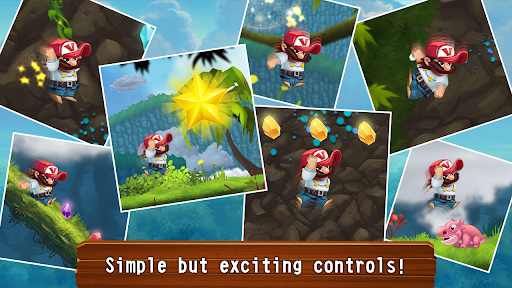 Super Jungle Jump - Gameplay image of android game
