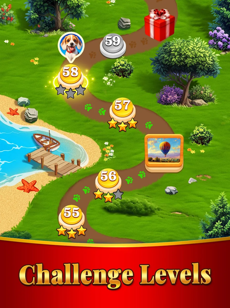Arcadia Onet Match: Mahjong - Gameplay image of android game