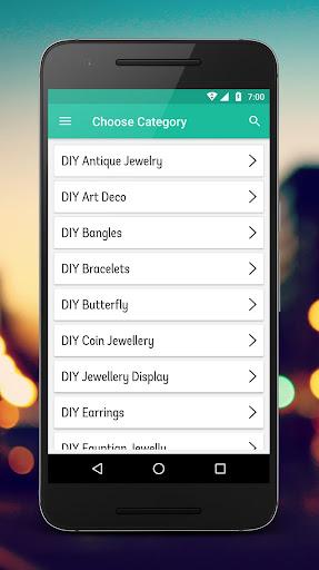 DIY Jewelry Ideas - Image screenshot of android app