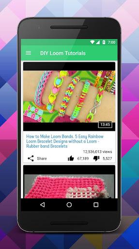 DIY Loom Tutorials Videos - عکس برنامه موبایلی اندروید