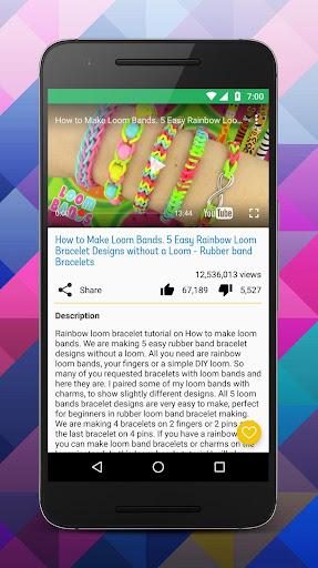DIY Loom Tutorials Videos - عکس برنامه موبایلی اندروید