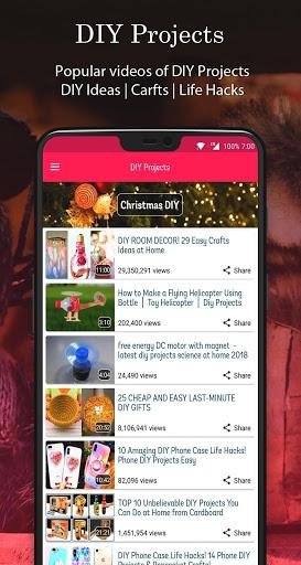 DIY Projects - Image screenshot of android app
