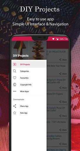 DIY Projects - عکس برنامه موبایلی اندروید