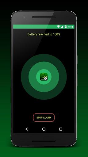Full Battery Alarm - عکس برنامه موبایلی اندروید