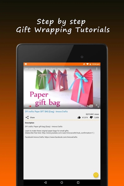 Creative Gift Wrapping Ideas V - عکس برنامه موبایلی اندروید