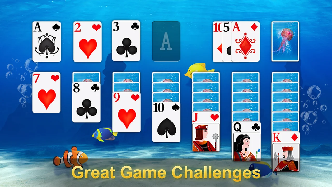 Solitaire Fish - عکس بازی موبایلی اندروید