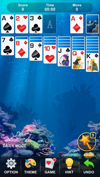 Solitaire Fish - عکس بازی موبایلی اندروید