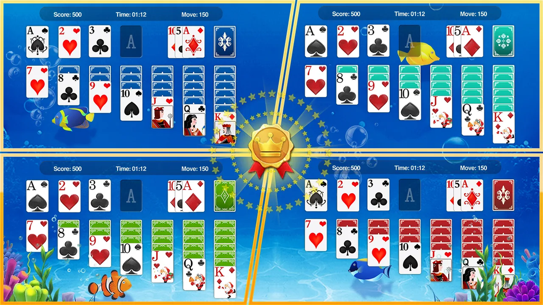 Solitaire Fish - عکس بازی موبایلی اندروید