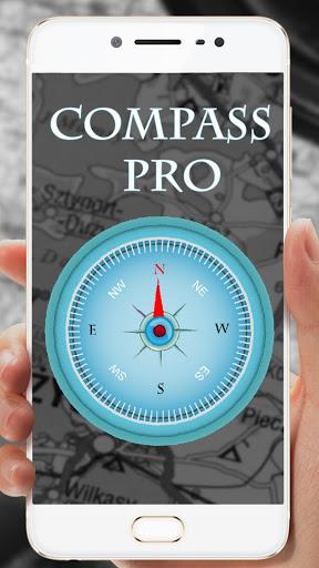 Compass Pro - Image screenshot of android app
