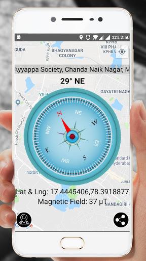 Compass Pro - Image screenshot of android app