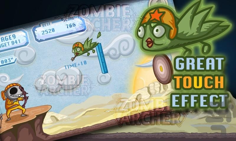 Zombie Archer - Gameplay image of android game